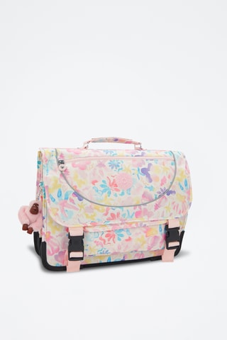 Cartable Preppy - Blanc et rose