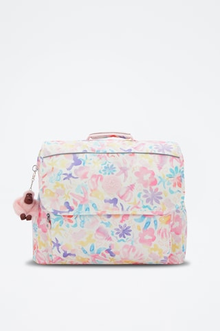 Cartable Codie L - Blanc et rose