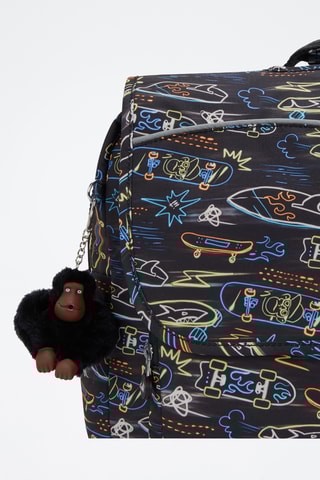 Cartable Codie L - Noir et bleu