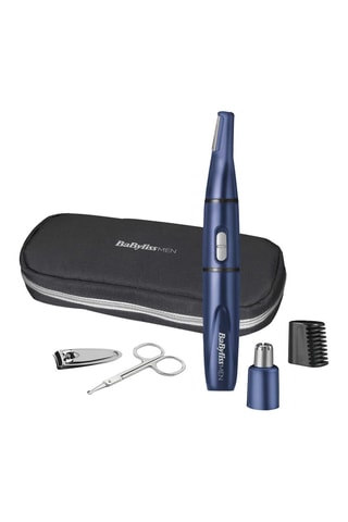 Tondeuse pour nez oreilles 5-en-1 - Blue Edition - Homme