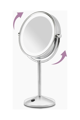 Miroir lumineux grossissant x10 - Lighted Makeup
