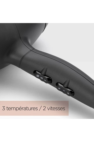 Sèche-cheveux Power Dry Light - 2000 W - 2 vitesses