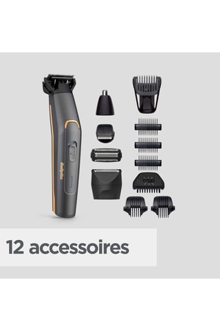 Tondeuse multi-usages 12-en-1  waterproof