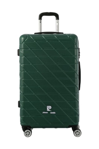 Grote trolley Sidney - Donkergroen - 76 cm