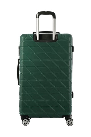 Grote trolley Sidney - Donkergroen - 76 cm