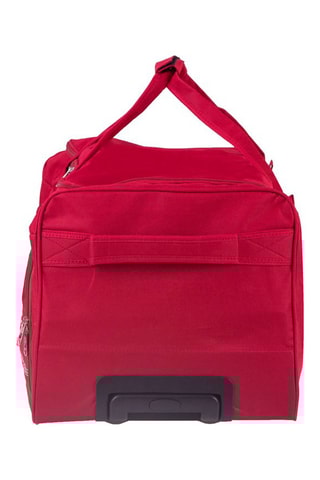 Handbagagetrolley en Weekendtrolley - bordeauxrood - 55/65 cm