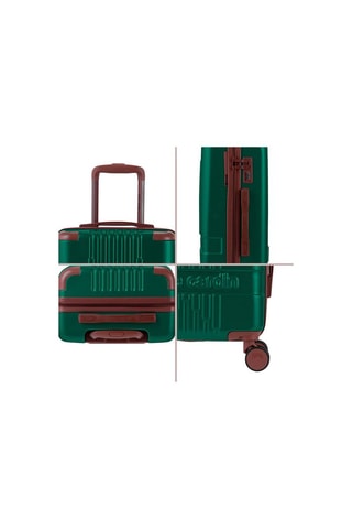 Set van 3 Trolleys Alpha - Dennengroen - 55/66/76 cm