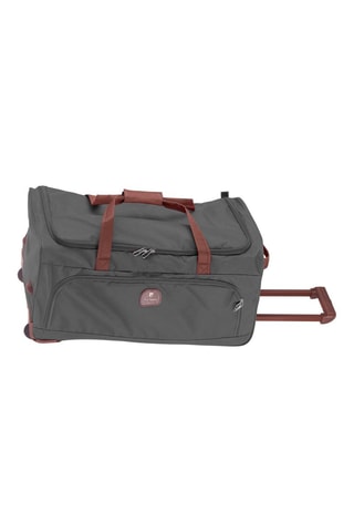 2 Handbagagetrolleys - Donkregrijs - 55 cm