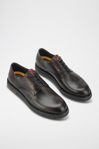 Derbys en cuir - Noir