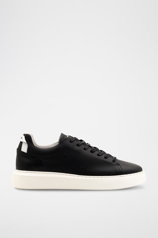 Leren Sneakers -Zwart
