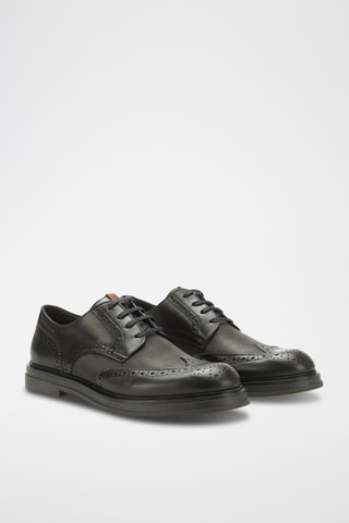 Derbys en cuir - Noir