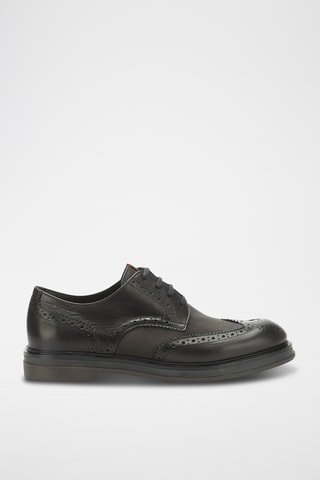 Derbys en cuir - Noir