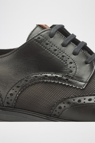 Derbys en cuir - Noir