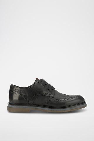 Derbys en cuir - Noir