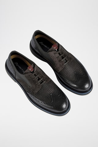 Derbys en cuir - Marron