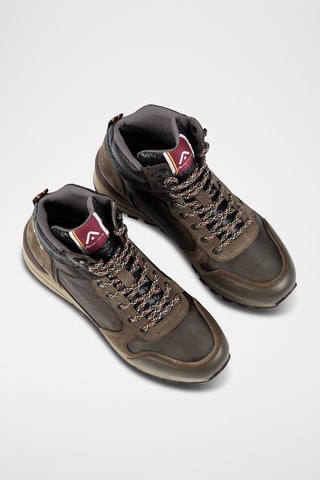 Bottines en cuir - Marron