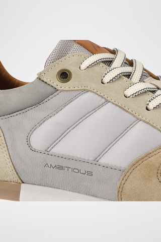 Leren Sneakers - Beige