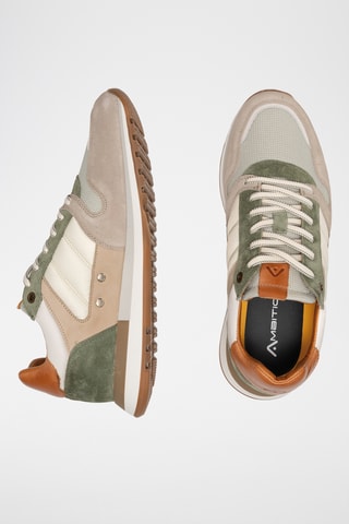 Leren Sneakers - Beige