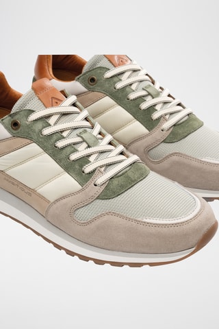 Leren Sneakers - Beige