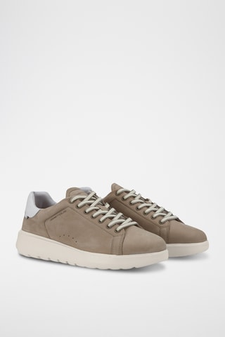 Leren Sneakers - Beige
