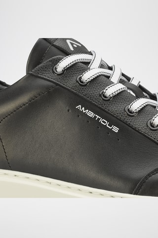 Leren Sneakers -Zwart