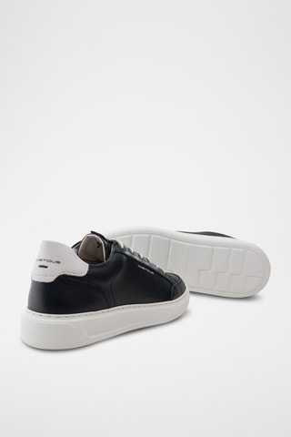 Leren Sneakers -Zwart