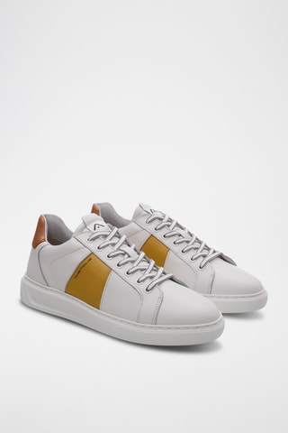 Baskets en cuir - Blanc