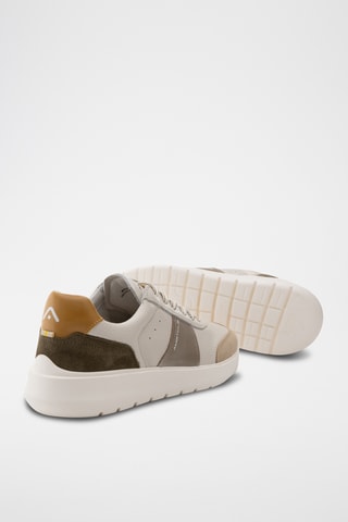 Leren Sneakers - Beige