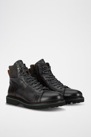 Bottines en cuir - Anthracite