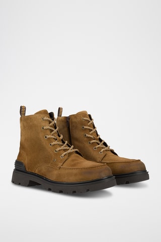 Bottines en nubuck - Marron