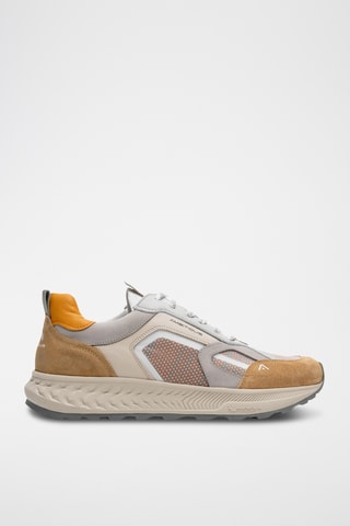 Leren Sneakers - Camel