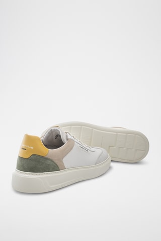 Leren Platform Sneakers - Wit