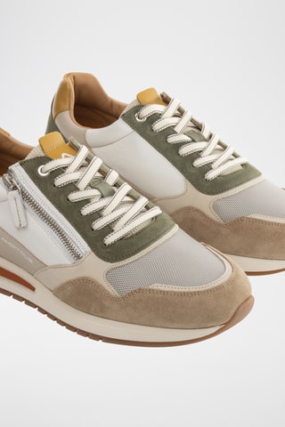 Leren Sneakers - Beige