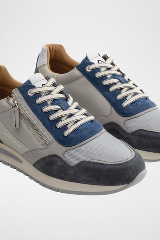 Leren Sneakers - Grijs