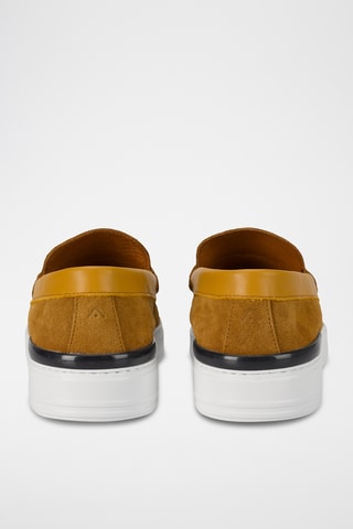 Mocassins en cuir - Marron