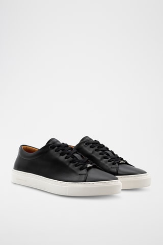 Leren Sneakers -Zwart