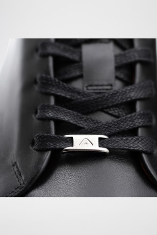 Leren Sneakers -Zwart