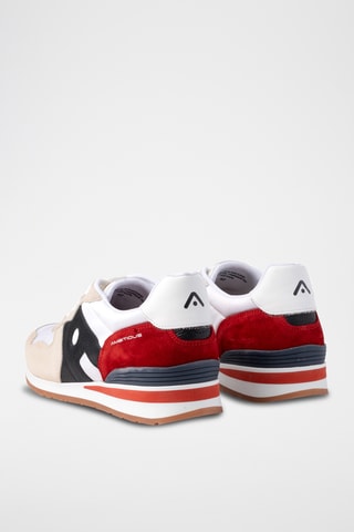 Leren Sneakers - Beige