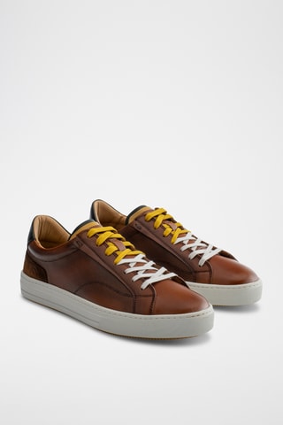 Leren Sneakers - Bruin