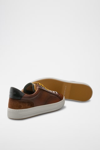 Leren Sneakers - Bruin