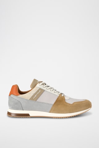 Leren Sneakers - Camel
