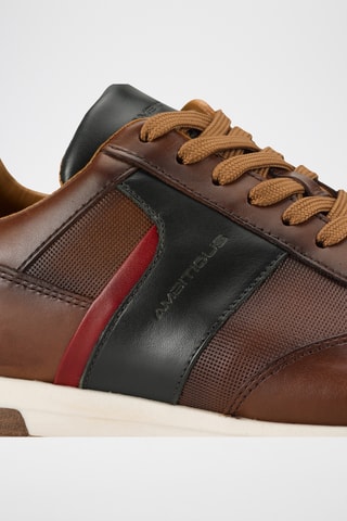 Leren Sneakers - Bruin