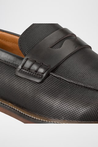 Mocassins en cuir - Marron