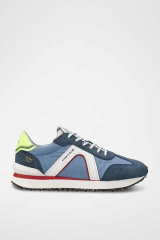 Leren Sneakers - Blauw