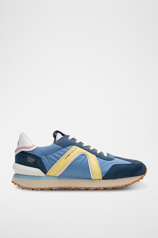 Leren Sneakers - Blauw
