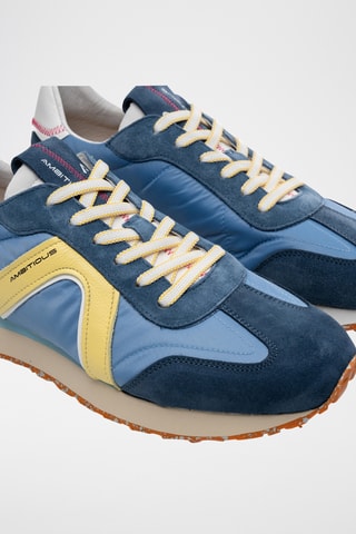 Leren Sneakers - Blauw