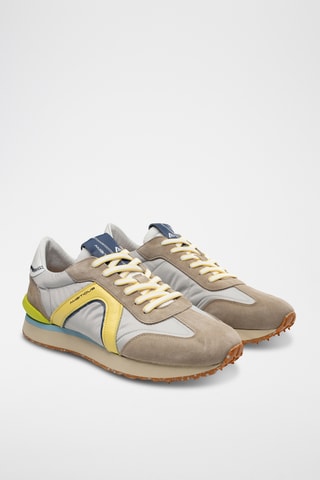 Leren Sneakers - Beige