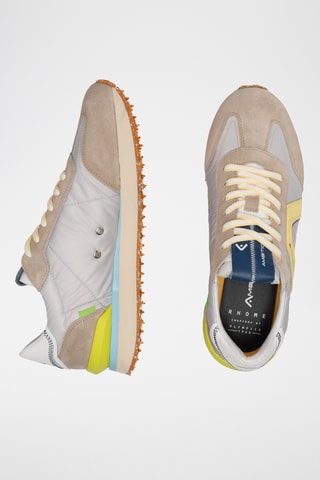 Leren Sneakers - Beige