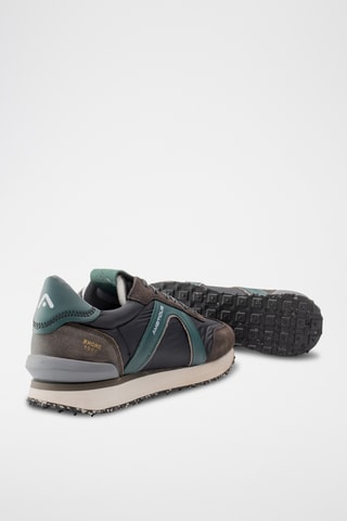 Leren Sneakers -Zwart