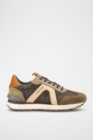 Leren Sneakers - Camel